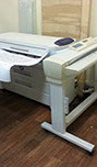 фальцовщик Es-Te 2300 для 2-проходной фальцовки в линии с цветным и черно-белым принтером